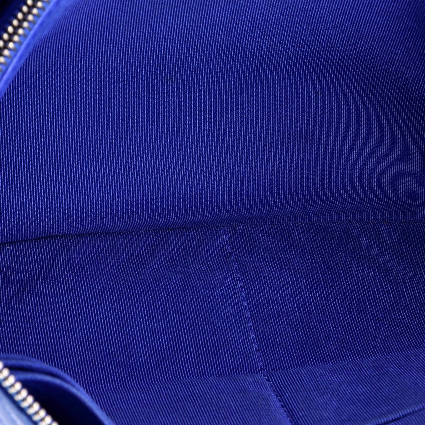 Chanel Classic Double Pocket Zip Pouch Chevron Caviar Medium