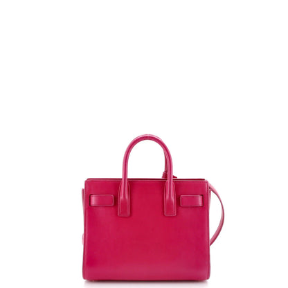 Saint Laurent Sac De Jour Bag Leather Nano
