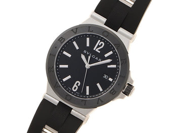 BVLGARI DIAGONO SCUBA Black/ Automatic #330