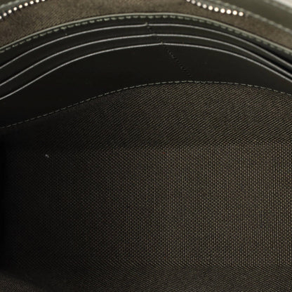 Gucci Wristlet Pouch Bicolor Gg Coated Canvas And Leather Small