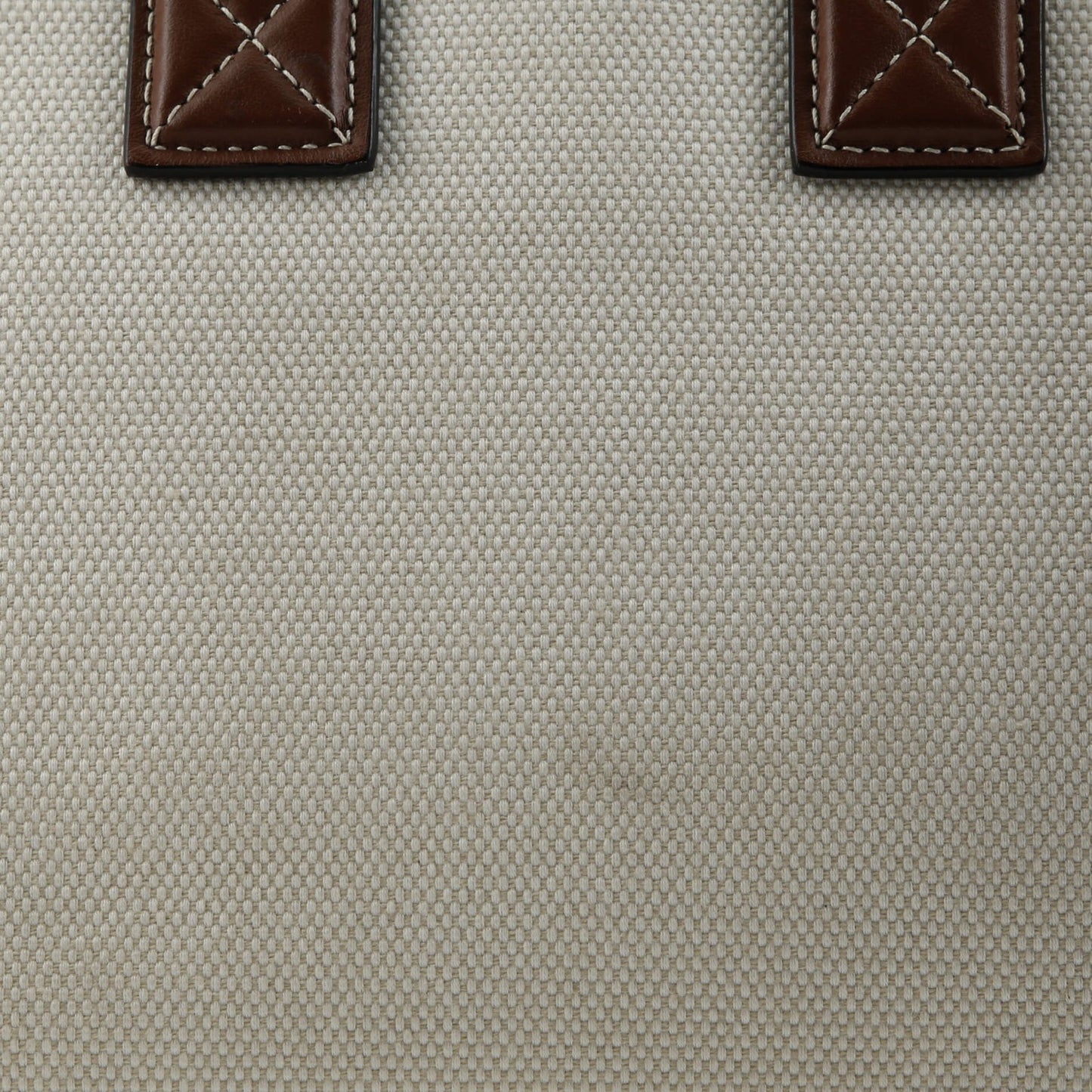 Burberry Freya Shopping Tote Canvas With Leather Mini