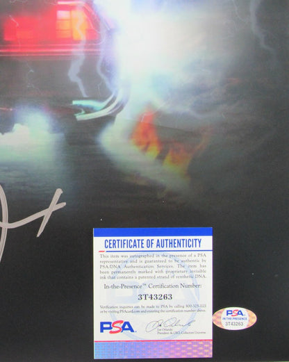 Michael J Fox Signed/Auto 16X20 "Back To The