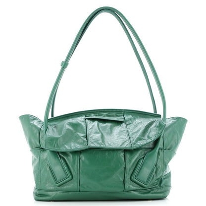 Bottega Veneta Arco Bag Maxi Intrecciato Leather Medium