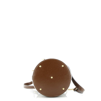 Gucci Horsebit 1955 Bucket Bag Gg Coated Canvas With Leather Small