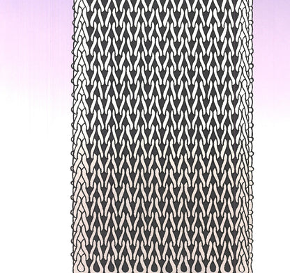 Michel Granger Galerie Marquet " Serigraph Surrealism Purple Sil