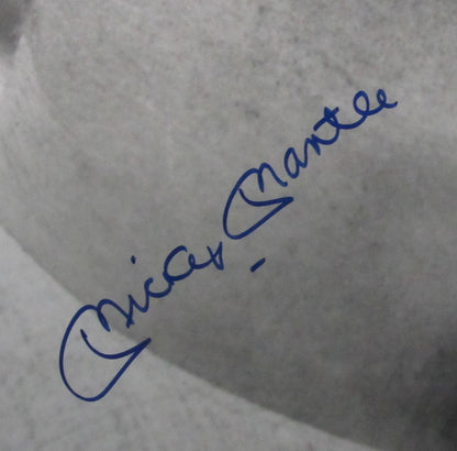 Mickey Mantle Hof Ny Yankees Signed 20X30 Photo Framed Beckett Full Loa 187381