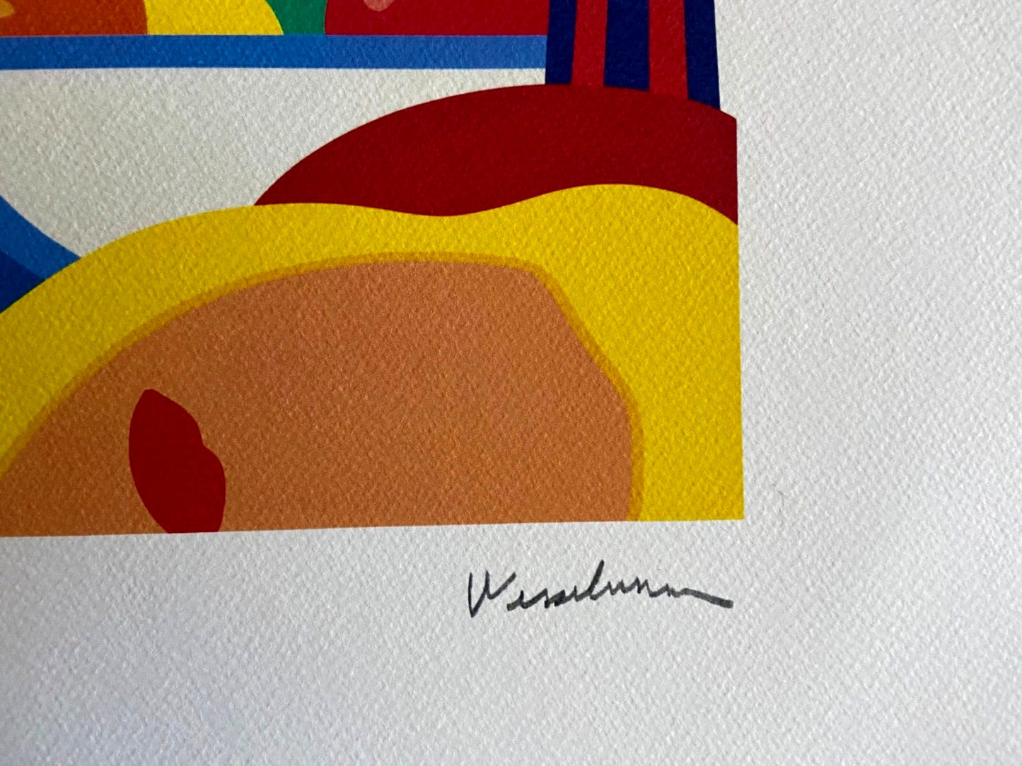 Tom Wesselmann Lithograph Coa Signed Op Numbered By Hand - Jim Dine