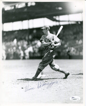 Vince Dimaggio Autographed 8X10 Photo (Jsa)