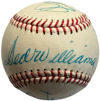 Ted Williams Autographed Sears 40Th Anniversary Baseball (Jsa)