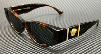 VERSACE VE4454 542987 Havana Dark Grey Women's 55