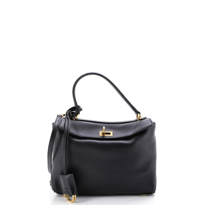 Balenciaga Rodeo Shoulder Bag Leather Mini