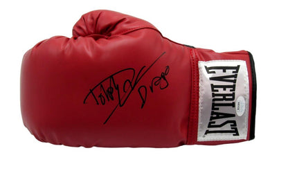 Dolph Lundgren Autographed/Inscr Left Boxing Glove "Balboa Vs Drago" Jsa 184775