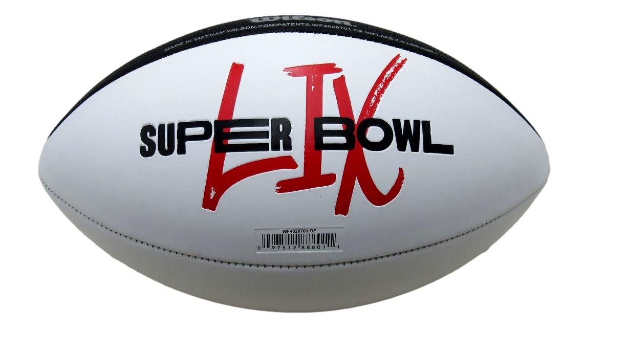 Milton Williams Signed/Auto Super Bowl Lix Logo Football Eagles Beckett 193566