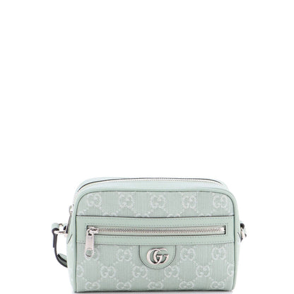 Gucci Ophidia Shoulder Bag Nm Gg Denim And Leather Mini