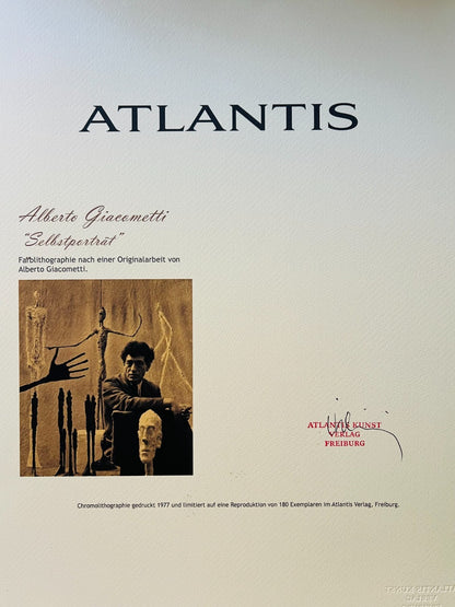 Alberto Gia Cometti - Large Lithograph