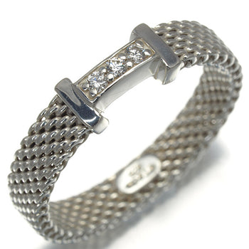 Tiffany&Co. Ring Somerset Diamond Us6 925