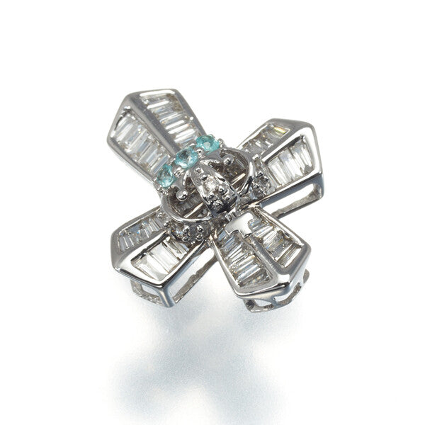Kasahara Masumi Pendant Diamond Paraiba