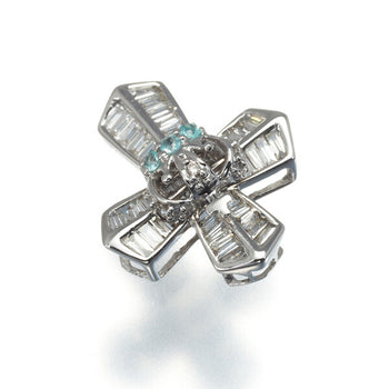 Kasahara Masumi Pendant Diamond Paraiba