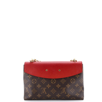 Louis Vuitton Saint Placide Handbag Monogram Canvas And Leather