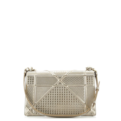 Christian Dior Diorama Flap Bag Cannage Embossed Calfskin Medium
