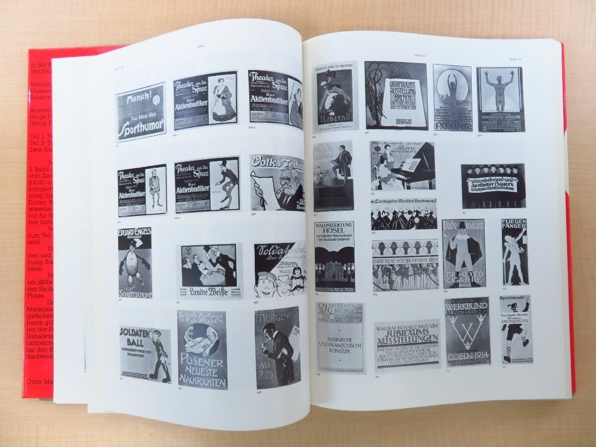 Vol Das fruehe Plakat in Europa und den USA Bestandskatalog III Deutschland 2