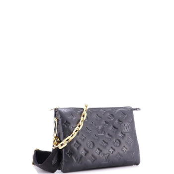 Louis Vuitton Coussin Bag Monogram Embossed Lambskin Pm