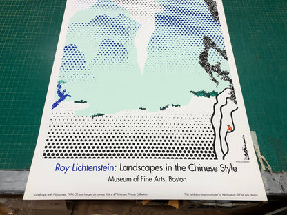 Roy Lichtenstein Landscape With Philosopher,