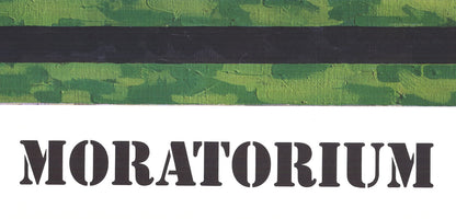 Jasper Johns Moratorium " Poster Pop Art