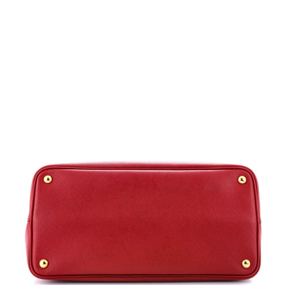 Prada Cuir Double Tote Saffiano Leather Large