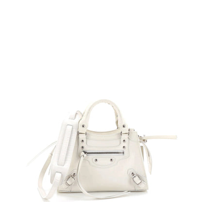 Balenciaga Neo Classic City Bag Crocodile Embossed Leather Mini