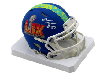 Quinyon Mitchell Signed/Auto Blue Super Bowl Lix