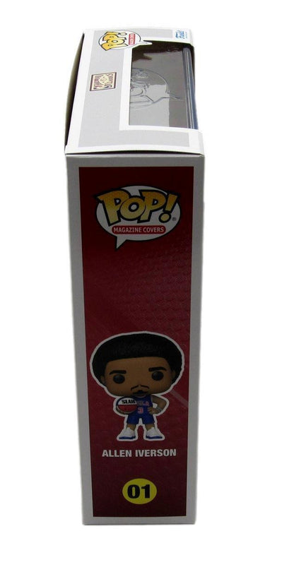 Allen Iverson Hof Autographed Funko Pop! Slam Funko  #01 76Ers Jsa 181851