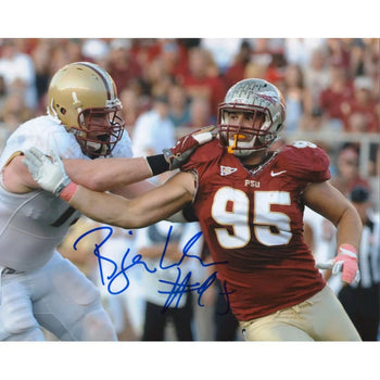 Bjoern Werner Autographed Florida State Seminoles8X10 Photo