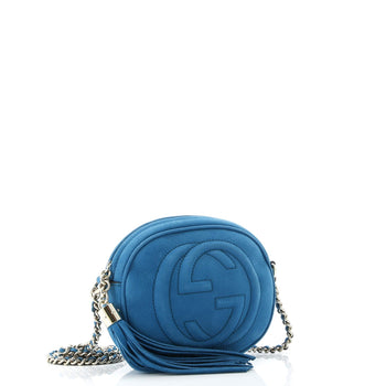 Gucci Soho Chain Bag Nubuck Mini