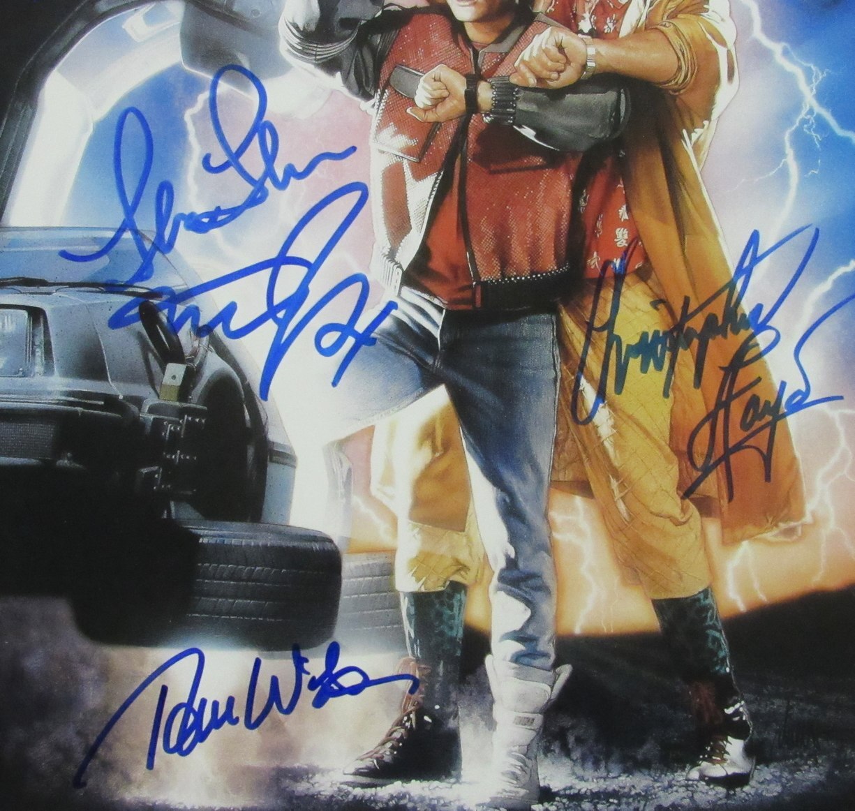 Michael J Fox/Lloyd/Thompson/Wilson (4)Signed