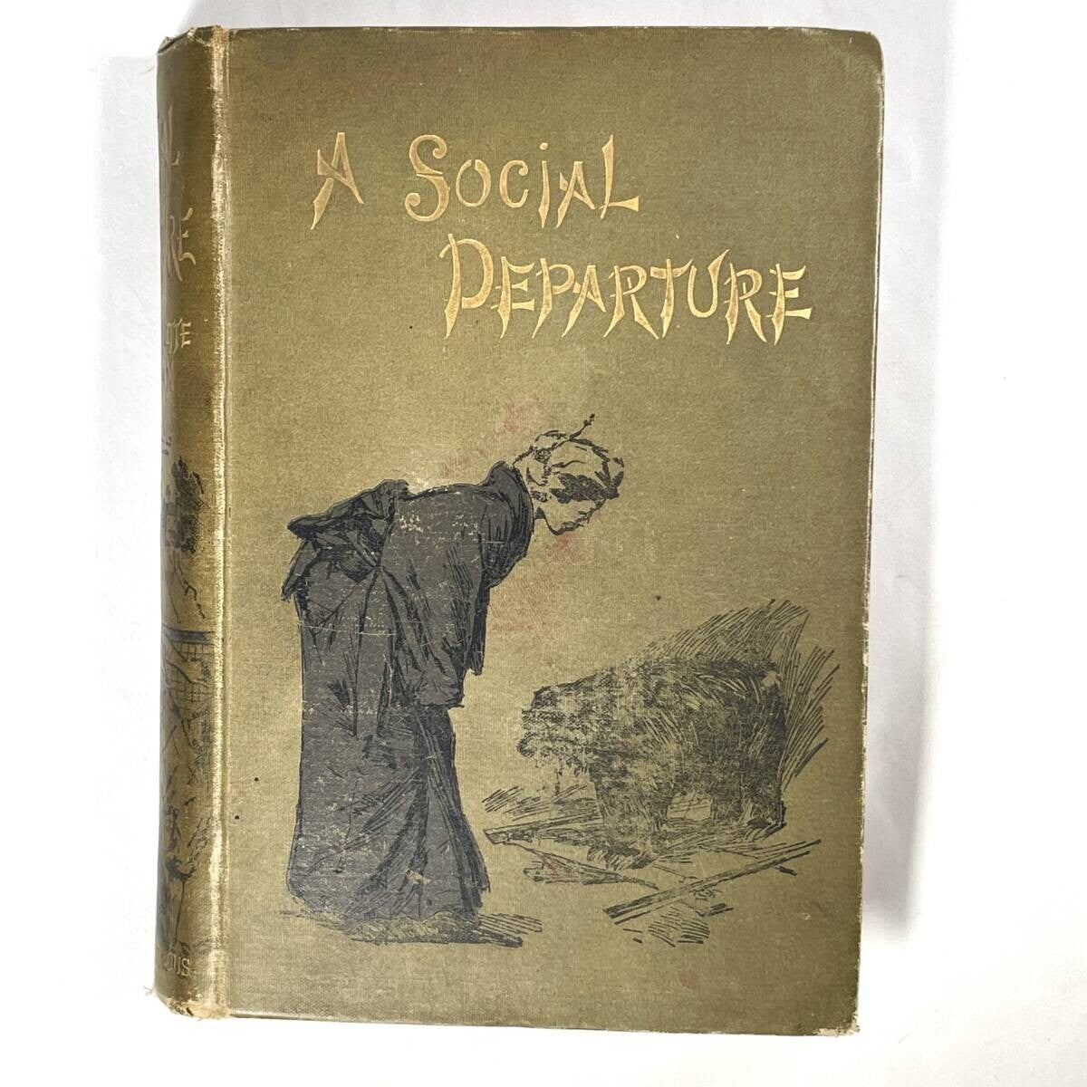 A Social Departure By Sara Jeannette Duncan, 1893, Illustrated By F.H. Townsend