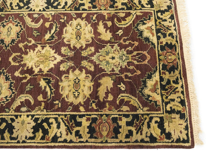 27X10 Handmade Wool Oriental Runner Rug Agra Jaipur Floral Hallway Carpet
