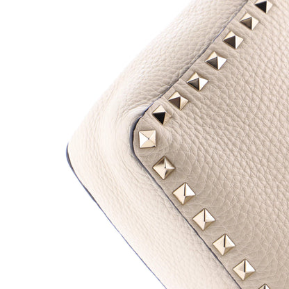 Valentino Garavani Rockstud Flip Lock Messenger Bag Leather Mini