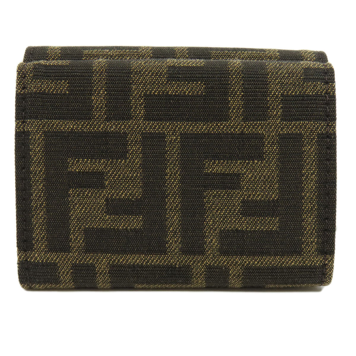 FENDI   Bifold Wallet with Coin Pocket Zucca