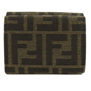 FENDI   Bifold Wallet with Coin Pocket Zucca
