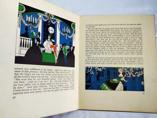 Perrault'S Fairy Tales 1922 First Edition Illustrated By John Austen Art Deco