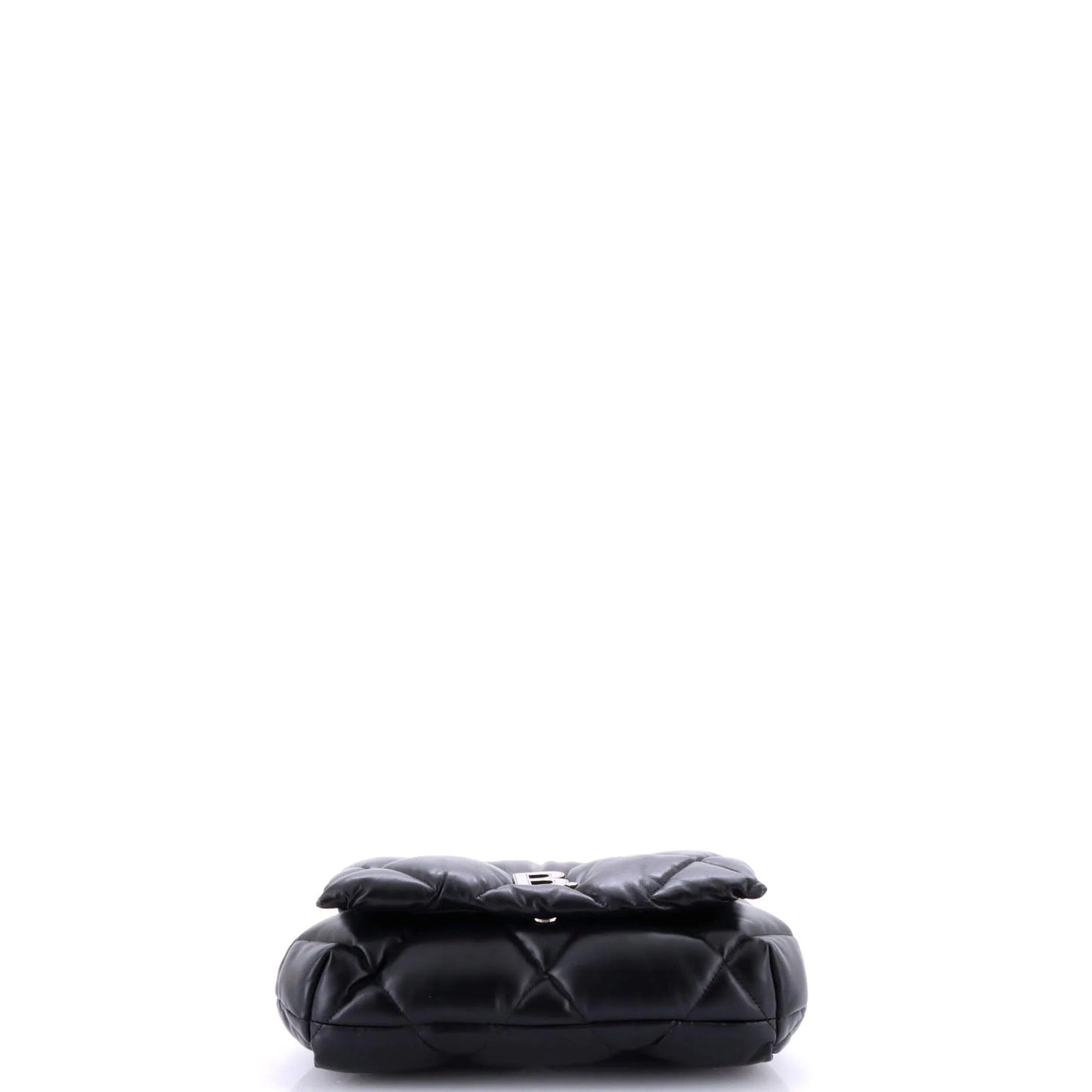 Balenciaga Touch Clutch Quilted Puffy Leather Medium