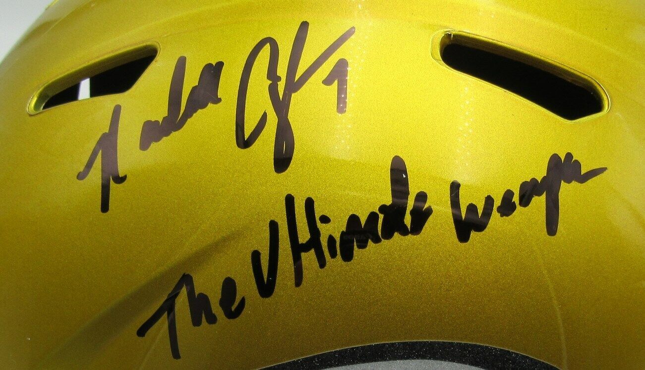 Randall Cunningham Vikings Signed/Insc Full Size