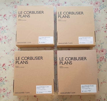 16 DVDs collection of architectural drawings - Le Corbusier Plans - set of 4