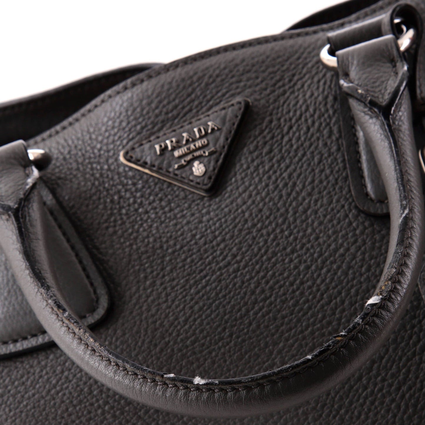 Prada Convertible Shopping Tote Vitello Daino Medium