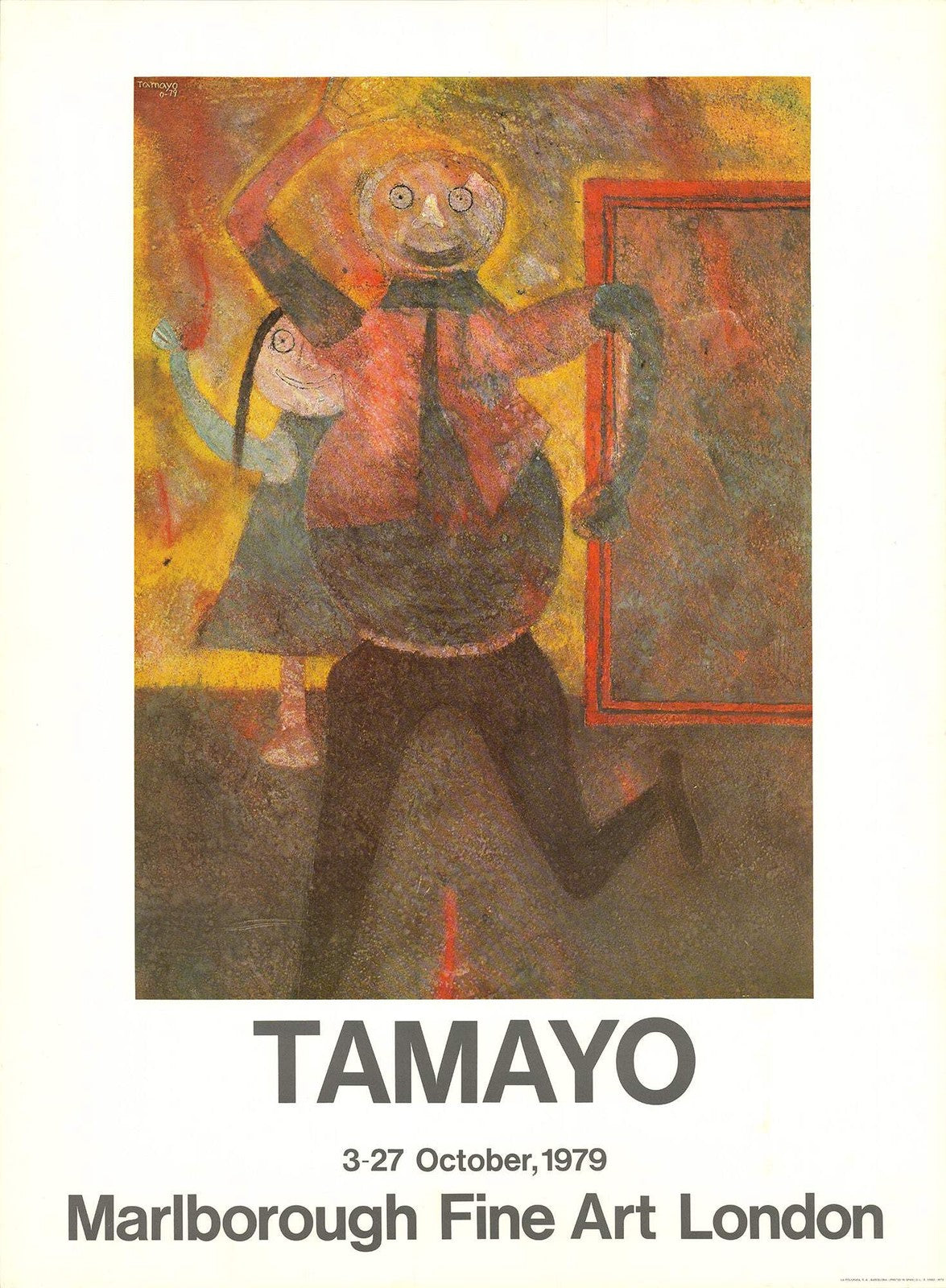 Rufino Tamayo Marlborough Fine Art London " Offset Lithograph Conte