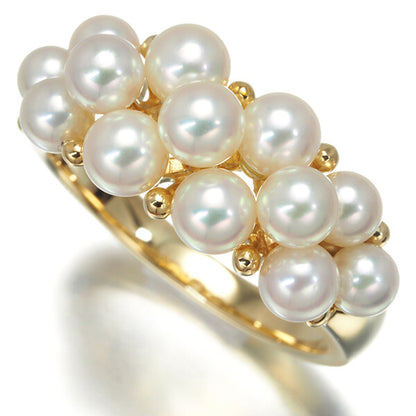 Mikimoto Ring Akoya Pearl 3.4 - 4.2Mm Us6.5-6.75