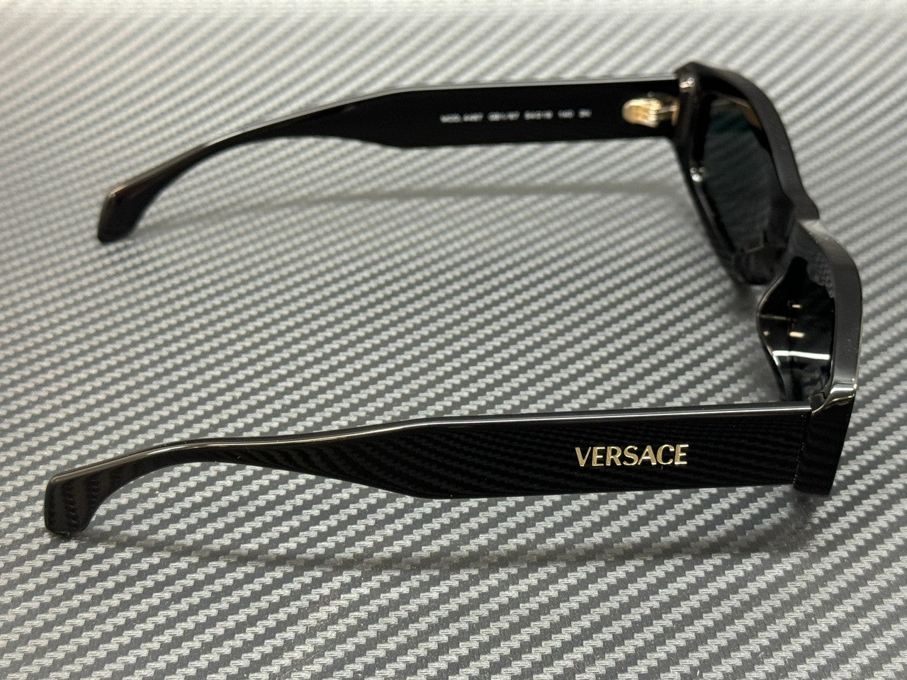 VERSACE VE4487 GB1 87 Black Grey Women's 54 mm Sunglasses