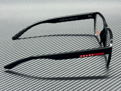 PRADA LINEA ROSSA PS 05RV 1AB1O1 Black Men's 54 mm Eyeglasses
