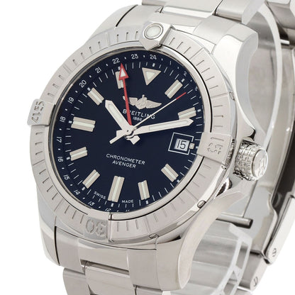 Stainless BREITLING Avenger Automatic GMT 43 Watches A32397 Stainless Steel/